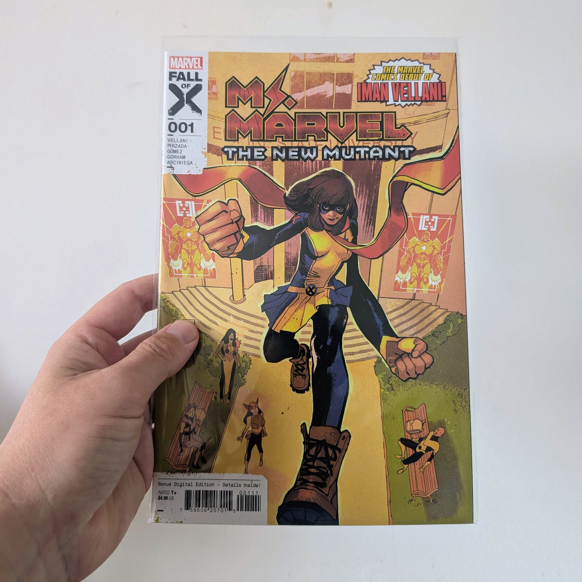 Ms. Marvel The New Mutant #1 Cover A