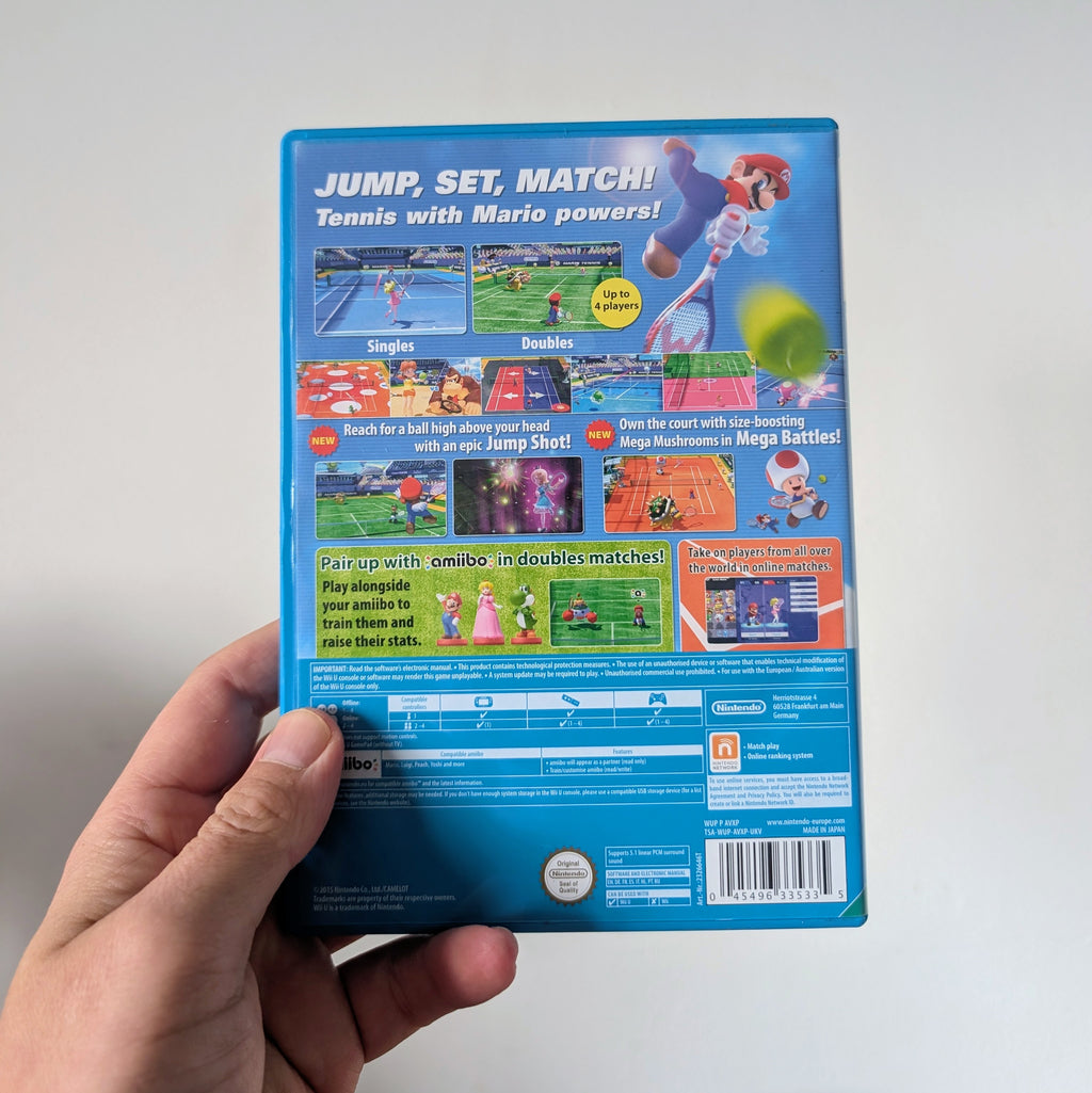Mario Tennis Ultra Smash Wii U Game