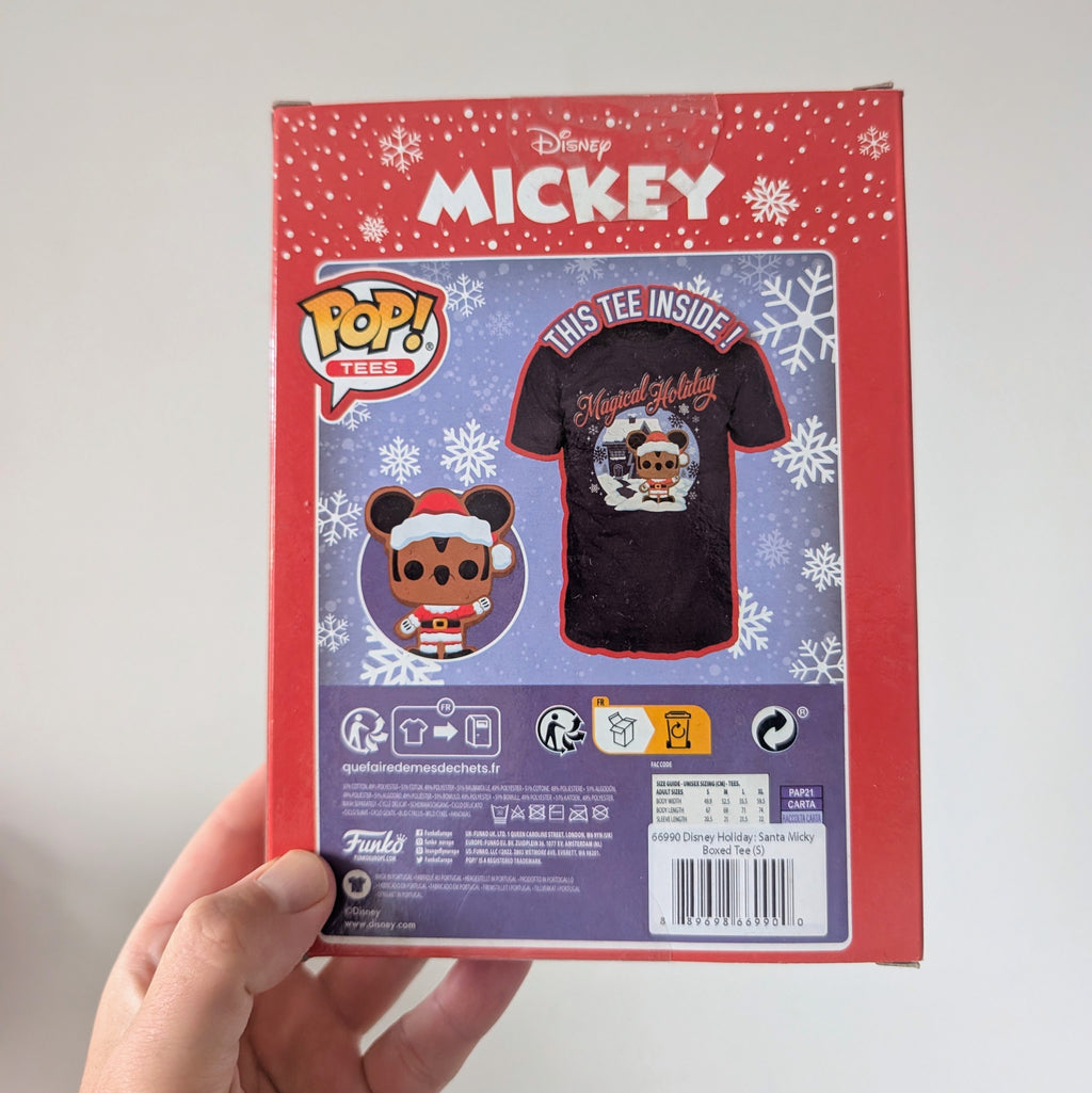 Disney Holiday: Santa Mickey Funko Pop T-Shirt
