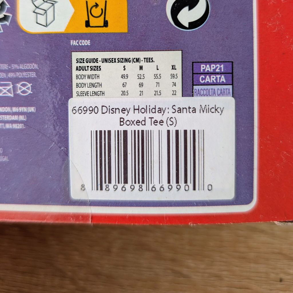 Disney Holiday: Santa Mickey Funko Pop T-Shirt