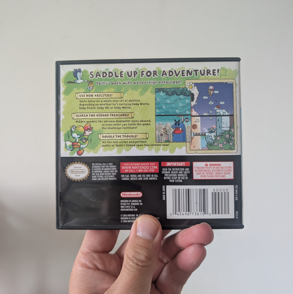 Yoshi's Island DS/3DS Game