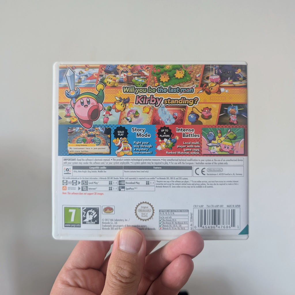 Kirby Battle Royale 3DS Game