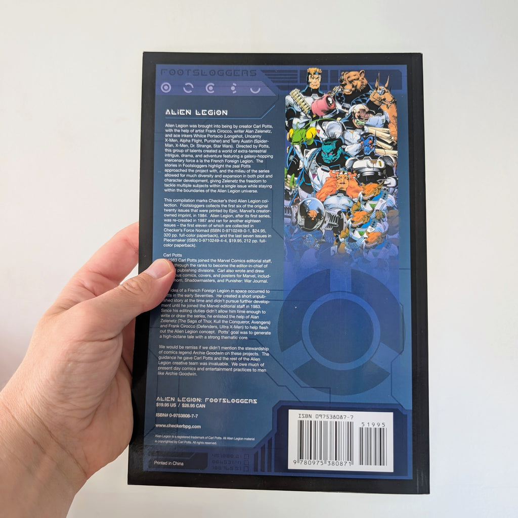 Alien Legion: Footsloggers Trade Paperback Graphic Novel