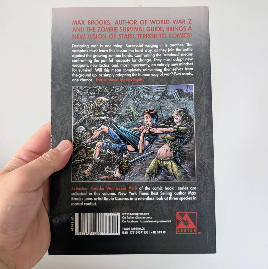 The Extinction Parade: War Volume 2 by Max Brooks