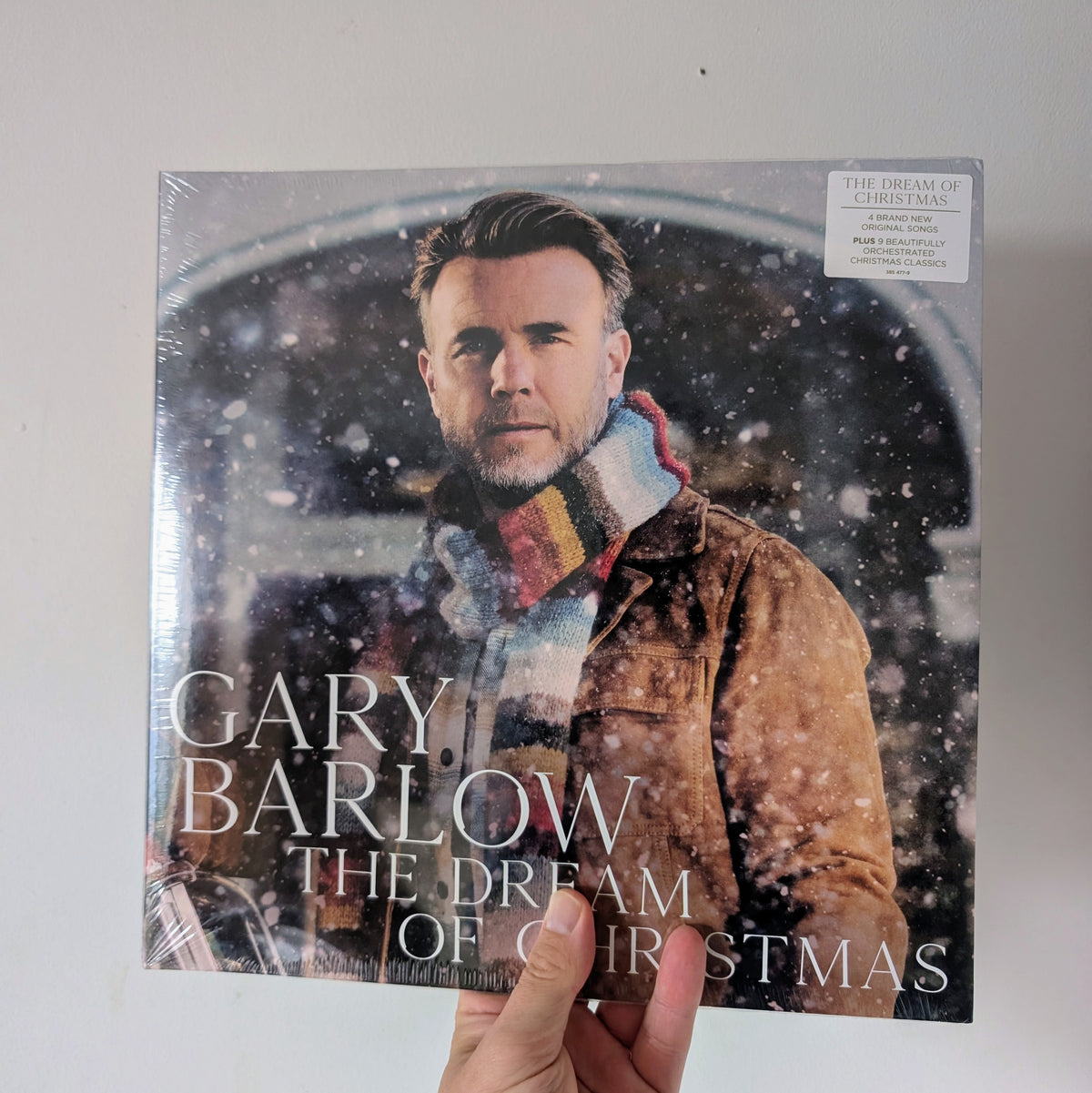 Garly Barlow - The Dream of Christmas White Marble Vinyl Album