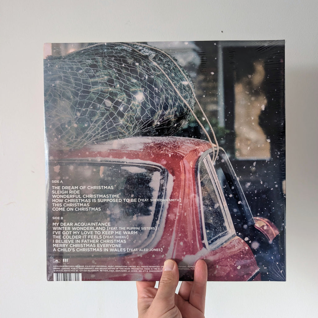Garly Barlow - The Dream of Christmas White Marble Vinyl Album
