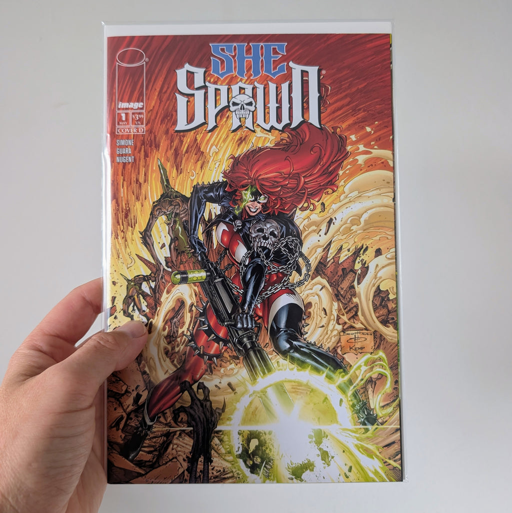 She Spawn Issue #1 Covers A, D, F & G Bundle