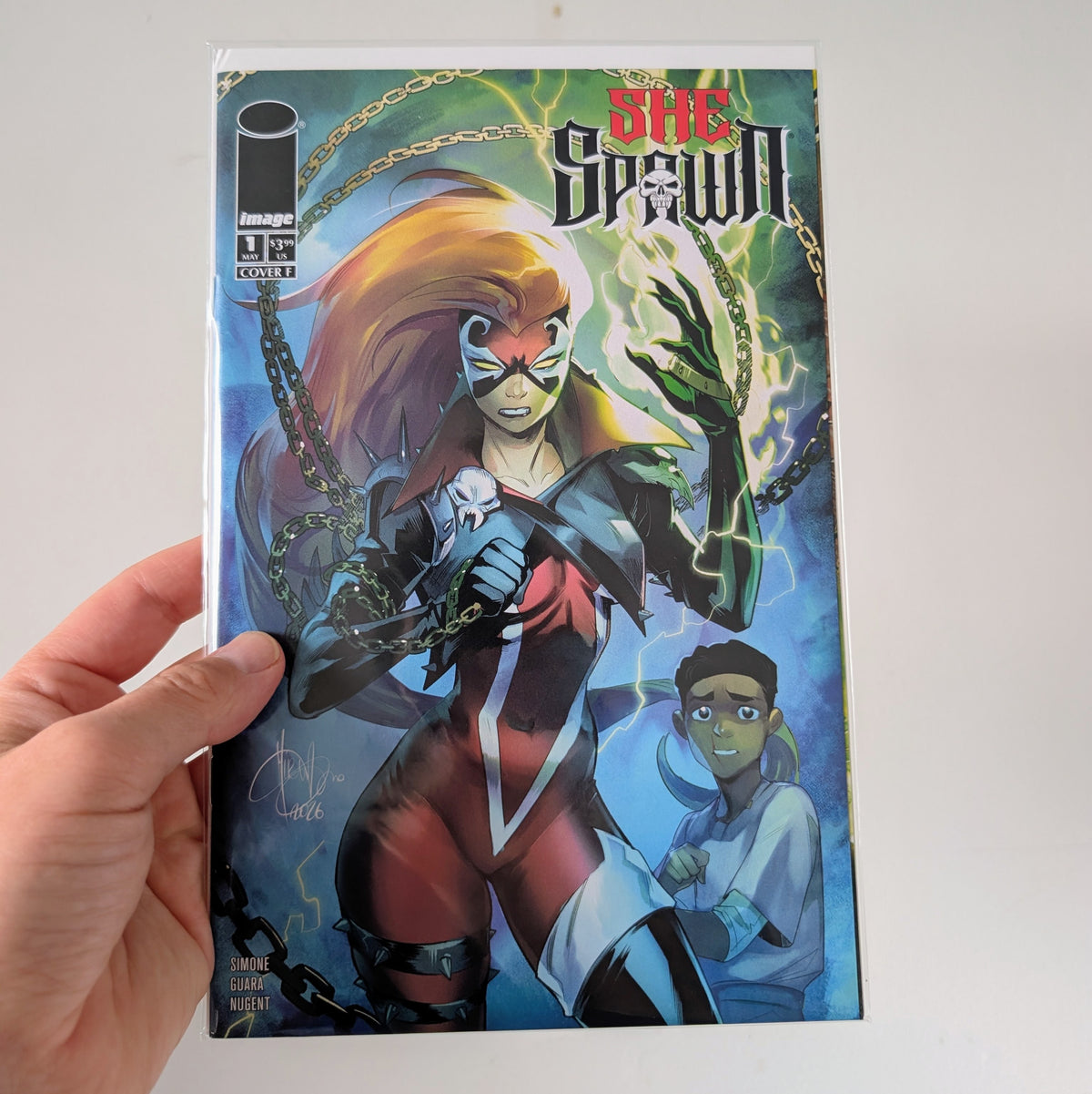 She Spawn Issue #1 Covers A, D, F & G Bundle