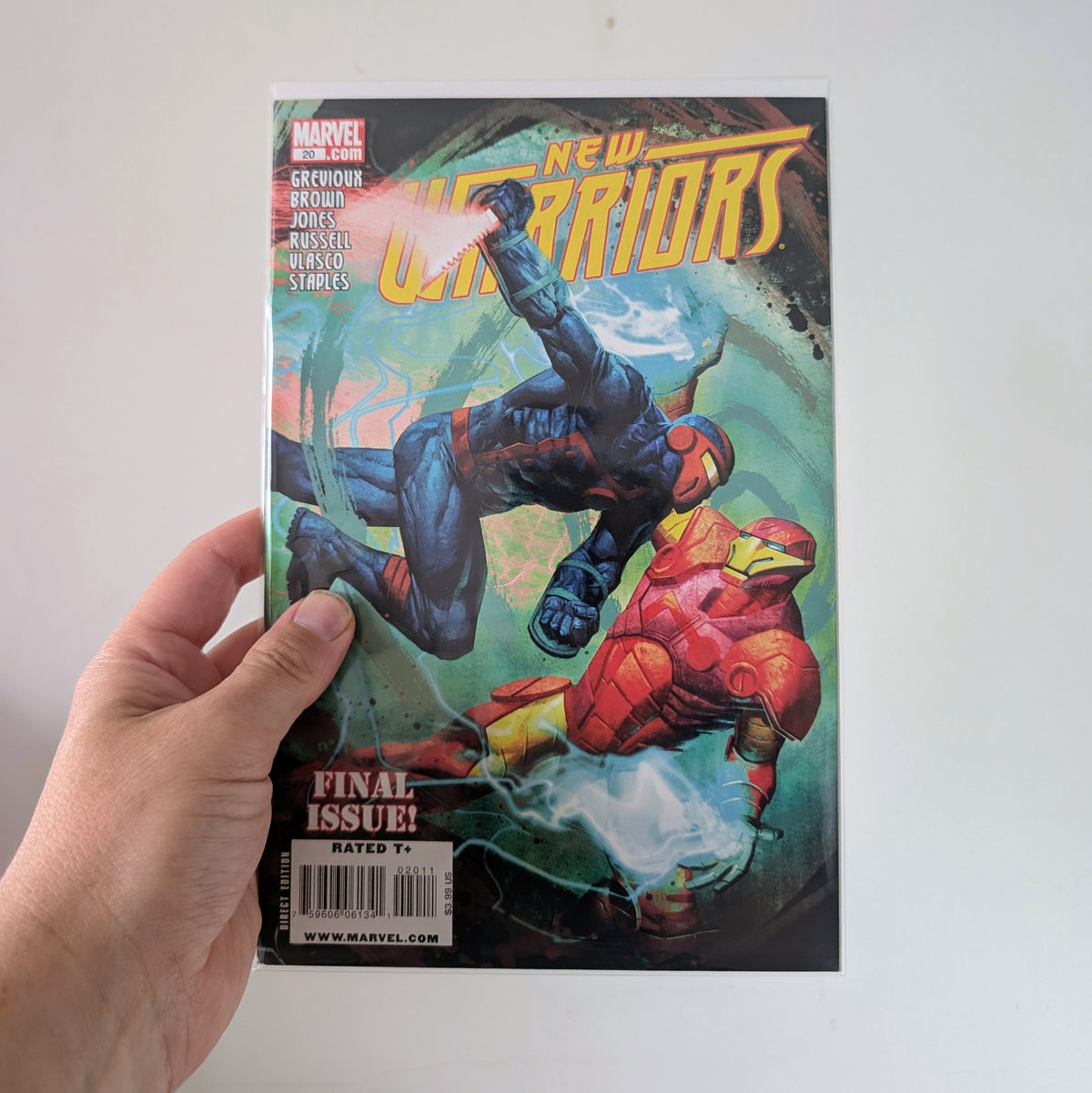 New Warriors Issue #20 (Final Issue)