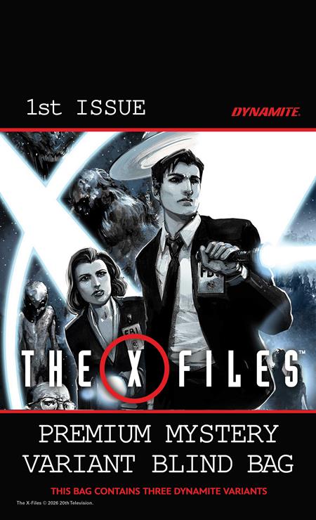 X-Files (2026) Cover L Premium Mystery Variant Blind Bag (Pre-Order 15/12)